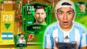 BUSCANDO el FICHAJE de MESSI De “120 GRL FUNDADORES” en FIFA MOBILE 😱 ¿Me SALE MESSI?