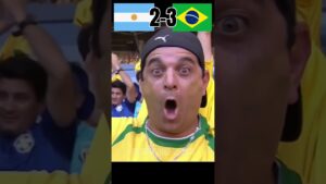 Argentina vs Brazil FIFA World Cup Imajinary | Penalty shoot out Highlights #messi vs #neymar