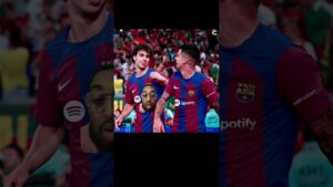 BARCA ist KOMISCH #fifa #shorts #fyp #garnacho #cl