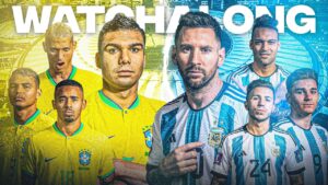 Brazil 0-1 Argentina FIFA World Cup 2026 Qualifiers Live Watchalong and Reaction