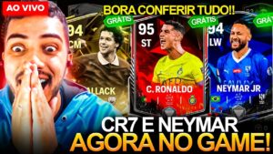 CR7 & NEYMAR AGORA NO FC MOBILE! 😱 NOVAS CARTAS, ATUALIZAÇÃO DE EVENTOS 🔥 | ANÁLISE DO SEU TIME 🤯
