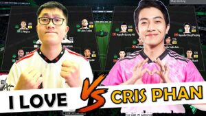CRIS PHAN Vs I LOVE FIFA Gạ Kèo Solo BO3 KHÔ MÁU: Ai Là Người Khiển CRIS Hay Nhất Đêm Nay