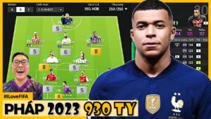 Cầm 900 Tỷ ILF Xây Dựng Đội Hình TUYỂN PHÁP 2023/2024 Cực Mạnh Với: MBAPPE, DEMBELE & BENZEMA