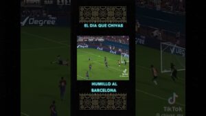 Chivas humillando al Barcelona⚽️😱 #fifa #soccer #barcelona #amazing #parati #fyp