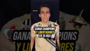 EL FUTBOLISTA que GANÓ la CHAMPIONS LEAGUE y COPA LIBERTADORES en 35 DÍAS 🤯 | #FUTBOL #SHORTS #FIFA