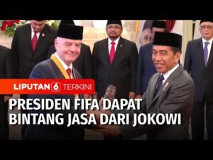 [FULL] Tanggapan Presiden FIFA Usai Diberi Penghargaan Bintang Jasa Dari Presiden Jokowi | Liputan 6