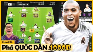 I Love PHÁ | 4000 Tỷ Bay Sạch ILF Xây Dựng Team Color QUỐC DÂN Cực Khủng:  CR7, RÔ BÉO, SON, NEDVED