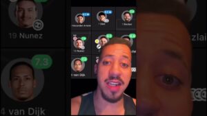 NOTA DOS JOGADORES DO LIVERPOOL EM DATA FIFA! #shorts