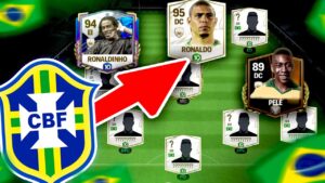 😱 PLANTILLA SOÑADA !!! EL MEJOR BRASIL EN FIFA MOBILE !!! RONALDO, PELE, RONALDINHO !!!