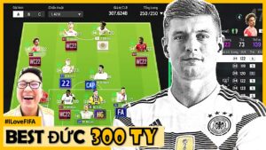 Phá 300 Tỷ I Love Xây Dựng Team Color TUYỂN ĐỨC Cực Khủng Với: G. MULLER, WERNER, SANE & KROOS