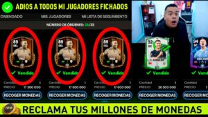 🤑 VENDO TODO!!! GANAMOS 250 MILLONES de MONEDAS!! 💰 SOMOS MILLONARIOS en FC MOBILE *En mi Cuenta*