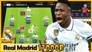17000 Tỷ Siêu Đội Hình REAL Với RONALDO CC +5 & BENZEMA 23TOTY +5, Build Team ARGENTINA +8 260 Tỷ