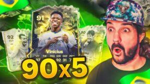 90X5 J'OUVRE LES MEILLEURS PACKS de FC 24