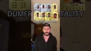 Dumfries mentality 😑 on fifa