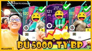 I Love Bú Đậm Hơn 5000 Tỷ Acc Chính Với Full 2 Vòng Sự Kiện Cùng Dàn BTB +8, LOL +8 OVR 120 121