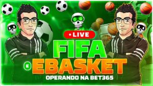 LIVE DE FIFA OPERANDO NA BET365 - ALAVANCAGEM DE R$ 150 PARA R$ 1.000 ! - CAVEIRATIPS🔥+18