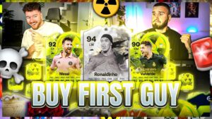 PLEITE GARANTIE 🚨☠ BUY FIRST GUY mit EXTREME PRICE RANGE in EA FC 24 😭