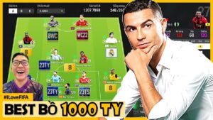 Phá 1000 Tỷ BP Tươi I Love Xây Dựng Siêu Đội Hình BỒ ĐÀO NHA CỰC KHỦNG: CR7, EUSEBIO, FIGO & LEÃO