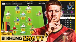Phá 1200 Tỷ BP Tươi I Love Xây Dựng Siêu Đội Hình TUYỂN BỈ KHỦNG NHẤT: LUKAKU & BATSHUAYI LOL +8
