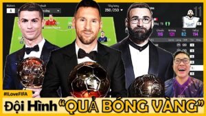 Phá 600 Tỷ BP Tươi I Love Xây Dựng Siêu Đội Hình " QUẢ BÓNG VÀNG " KHỦNG NHẤT: MESSI & RONALDO