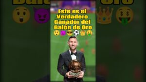 Quién debió ganar el balón de oro??🤔#shortvideos #fifa #futbol #eafc24 #viral #benditachampions