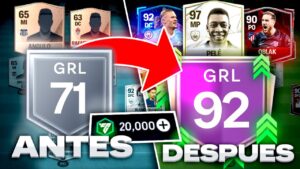 😱 SUBI EL GRL DE UN SUSCRIPTOR EN FIFA MOBILE !!! LE REGALE A PELÉ !!! MEJORANDO CUENTAS 🤑
