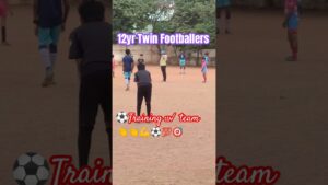 ⚽ TRAINING match with TEAM 💪 Twins #football #soccer #fifa