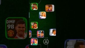 el classico team🔥             #messi #efootball #fifa #football