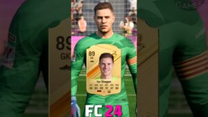 ter Stegen FIFA evolution (11-24) #shorts #eafc24 #fc24 #fifa #terstegen #barcelona #germany