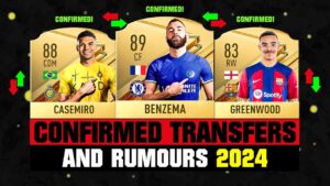 FIFA 24 | NEW CONFIRMED TRANSFERS & RUMOURS! 🤪🔥 ft. Benzema, Casemiro, Greenwood... etc