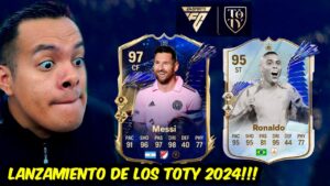 LANZAMIENTO MUNDIAL de los TOTY (Team of the Year) en FC 24 *Messi, Mbappe, Haaland, Ronaldo & Más