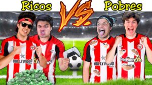 COPA DE YOUTUBERS FAMOSOS JOGANDO FUTEBOL NO FIFA 24 - RICOS VS POBRES #87