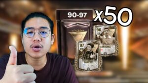 แพ็กลิมิเต็ด Centurions 90-97 x50 FC Mobile