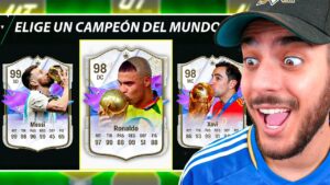 FUT DRAFT… pero solo ganadores del MUNDIAL!