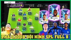I Love Cầm 3000 Tỷ Build Team Color SPL +8 Mạnh Nhất FO4 / FC ONLINE Với: LUKAKU & STERLING SPL +8