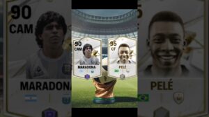 Maradona VS Pelé All FC Mobile Cards #fifa #football #shorts