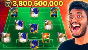 My 4 Billion Coins Worth UNTRADABLE Squad in FC MOBILE!