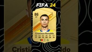 Players rating in Fifa 24 vs in Fifa 23 #ronaldo #cr7 #camavinga #shorts #viral #fifa #trending