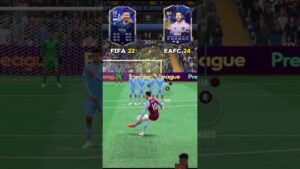 Ronaldo free kick #fifa #football #ultimateteam #messi #worldcup #cr7 #efootball #pes#efootball2024
