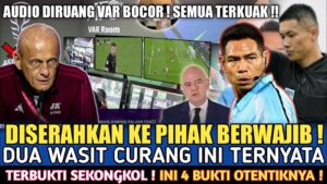 🔴 SUDAH DITANGKAP PIHAK BERWAJIB❗FIFA JEMPUT PAKSA DUA WASIT YANG MENCURANGI TIMNAS INDONESIA !