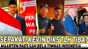berita timmas~kode Kevin diks~proses banding FIFA naturalisasi maarten paes~ Sydney van hoijdonk