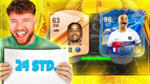 ich VERBESSERE 24 STUNDEN den TOTS FIFA ACCOUNT eines ABONNENTEN 🔥