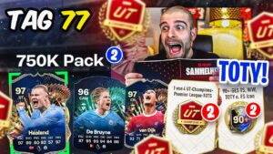 2X 750K PACK😱😵 Kann ich ALLE KARTEN SAMMELN in EA FC 24? TAG 77 (Experiment) 🧐🧪