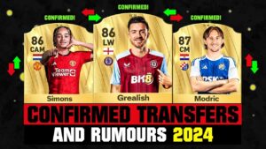 FIFA 25 | NEW CONFIRMED TRANSFERS & RUMOURS! 🤪🔥 ft. Grealish, Xavi Simons, Modric... etc