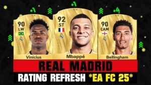 FIFA 25 | REAL MADRID PLAYER RATINGS (EA FC 25)! 😱🔥 ft. Mbappe, Vinicius, Bellingham…