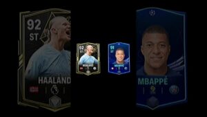 Haaland🇧🇻 vs Mbappé🇨🇵 #fcmobile #fifamobile #soccerplayer #fc24 #fifa #footballer #fifarenderz
