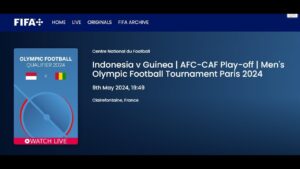 Indonesia vs Guinea (Live FIFA+)