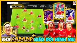 Lại Phá 50.000 Tỷ BP Tươi I Love Xây Dựng Siêu Đội Hình MU CỰC KHỦNG  FC ONLINE: C. RONALDO BTB +8