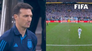 Lionel Scaloni's Reaction To FIFA World Cup Final Penalty Shootout