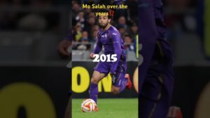 Mo Salah over the years #messi #ronaldo #edit #soccer #fifa #futbol #salah #liverpool #futbolshorts